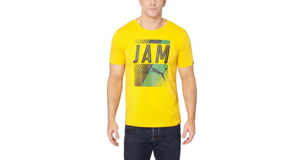 t shirt jamaica puma